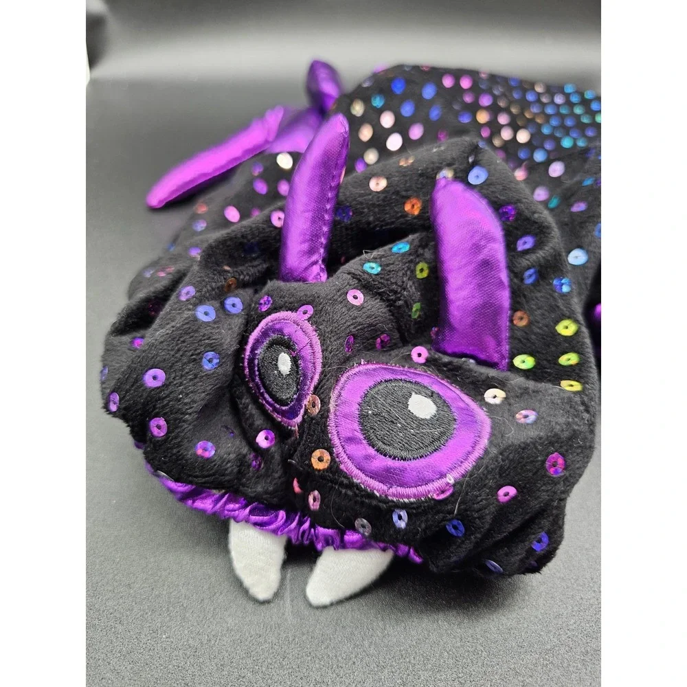 Black & Purple Sparkle Spider Dog Costume Medium Dog Costume‎